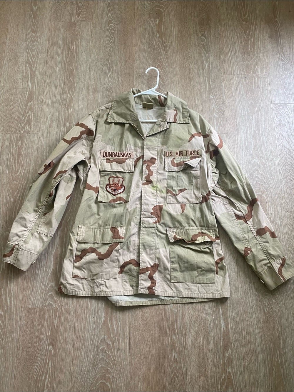 U.S. Air Force Desert Camo Field Jacket - Tan/Brown